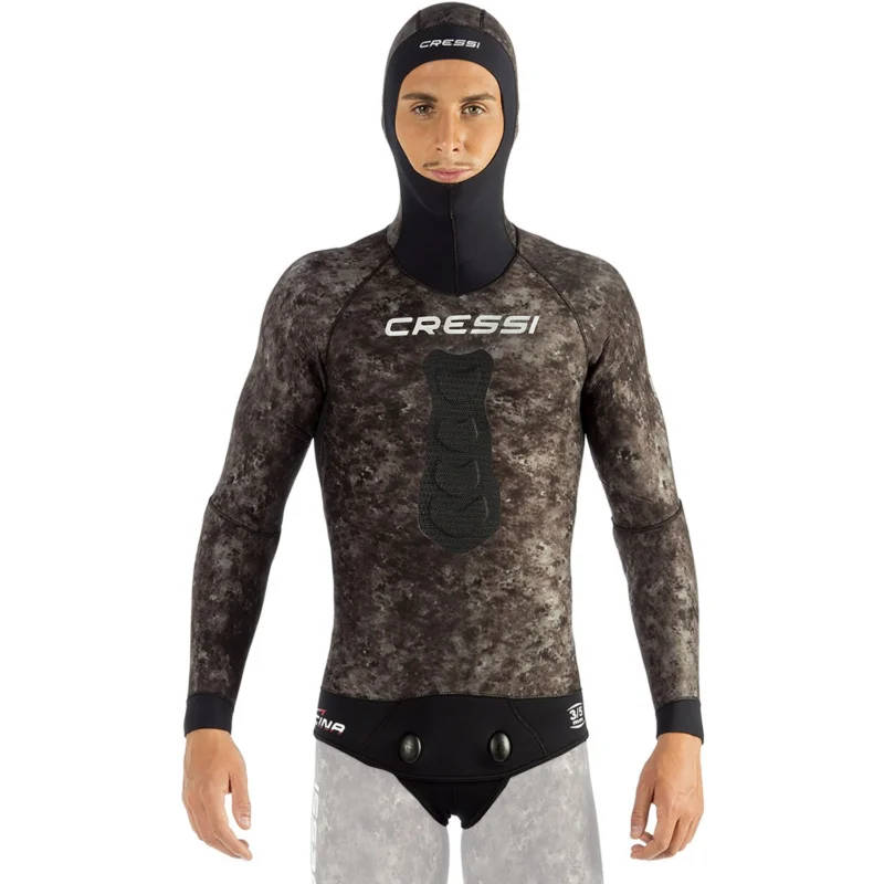 Preis Gesenkt Cressi Tracina Jacke - 5 mm camouflage