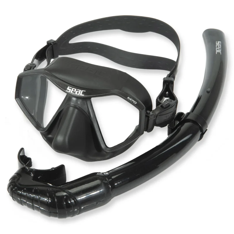 Super-Preis Seac Freitauchset M 70 - mit Schnorchel Top Flow