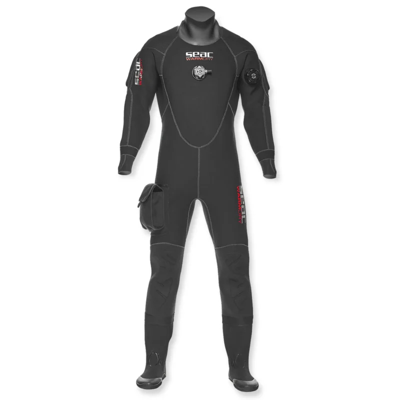 Seac Warmdry Trockentauchanzug aus Neopren inkl. Kopfhaube - Men Sichere Zahlung