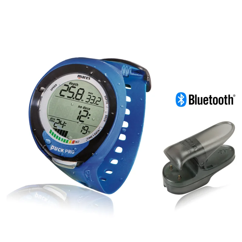 Begrenztes Angebot Mares Puck Pro plus Deep Blue Sparset mit Bluelink Interface