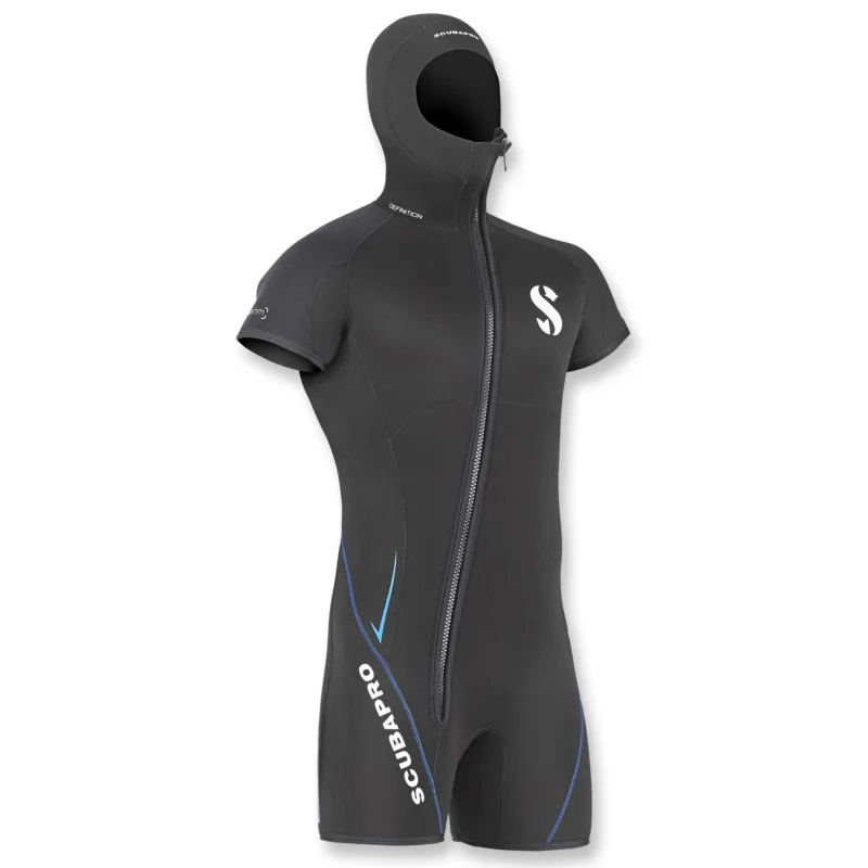 Scubapro Definition Weste 6.0 Herren - 6mm Neopren mit Kopfhaube Schnäppchen