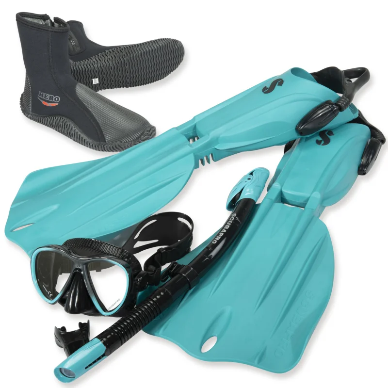 Scubapro Premium-Tauchset Seawing Nova mit Trockenschnorchel - 4 teilig Preiswert