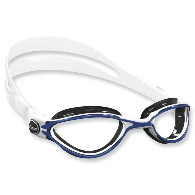 Cressi Thunder Schwimmbrille - weiß blau Aktuell