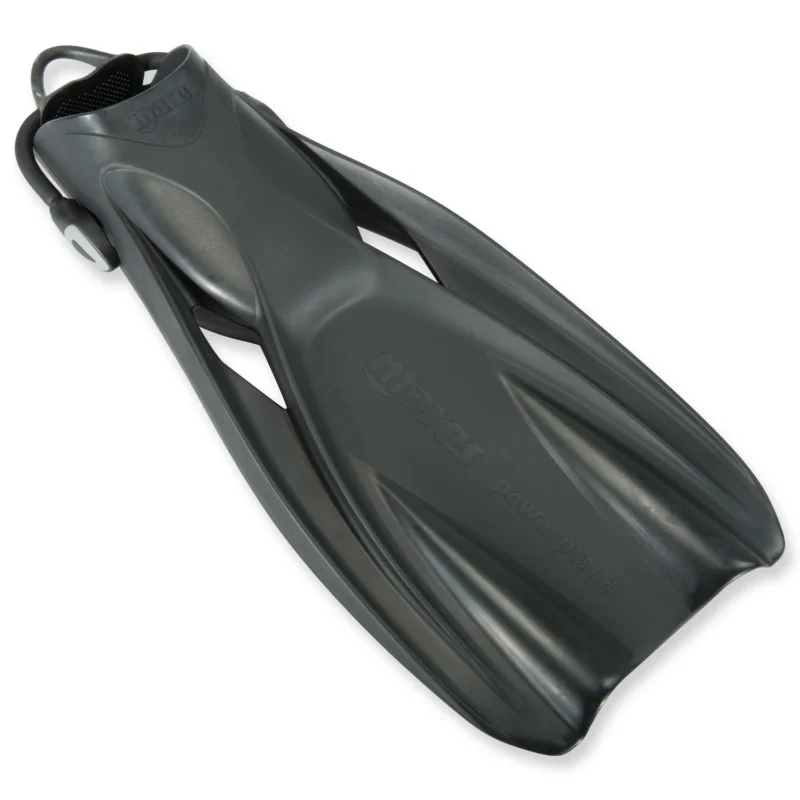 Neu Im Sortiment Mares Power Plana - hochwertige Tauchflosse mit Bungee-Straps