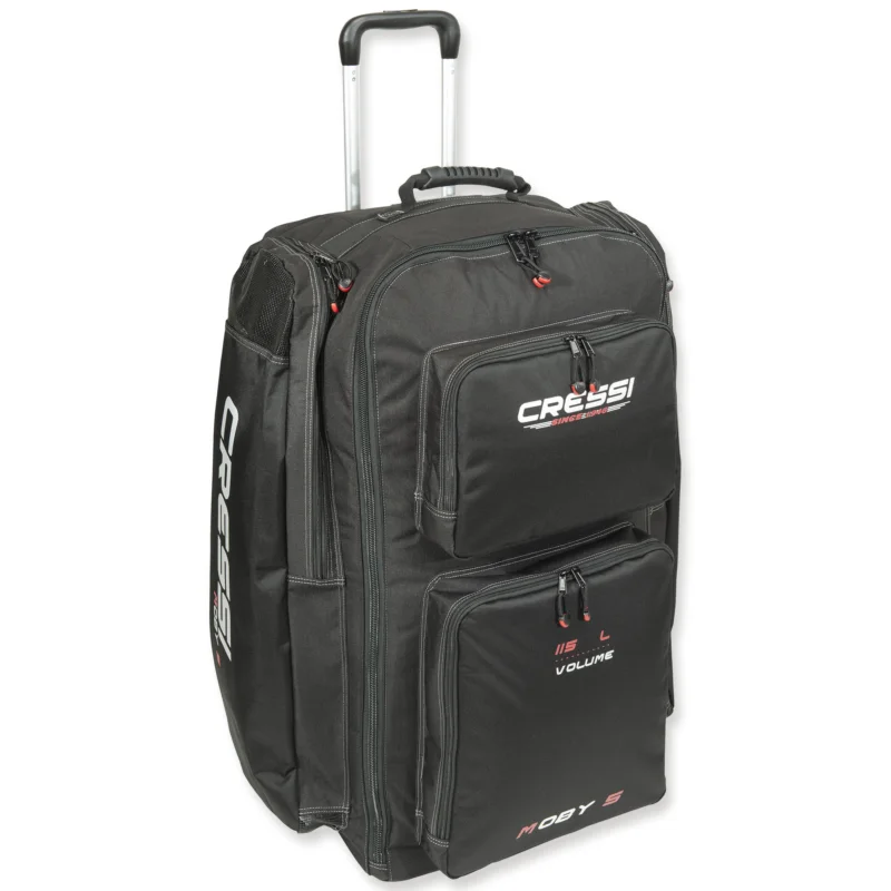 Top-Seller Cressi Moby 5 Tauchrucksack mit Rollen und Teleskopgriff
