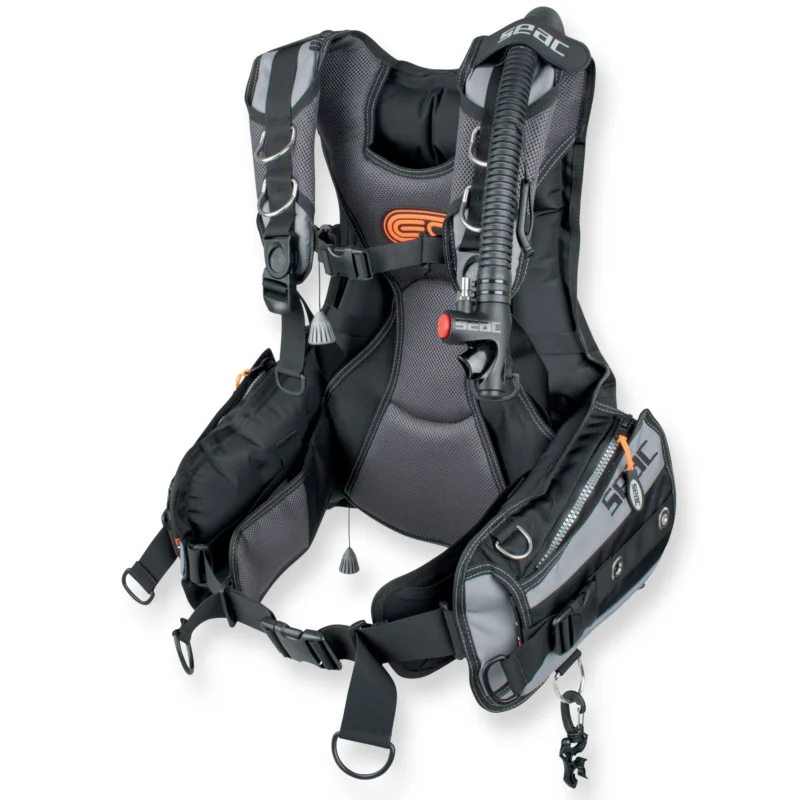 Seac Tauchjacket EQ-Pro - bleiintegriert mit Trimbleitaschen Zertifiziert