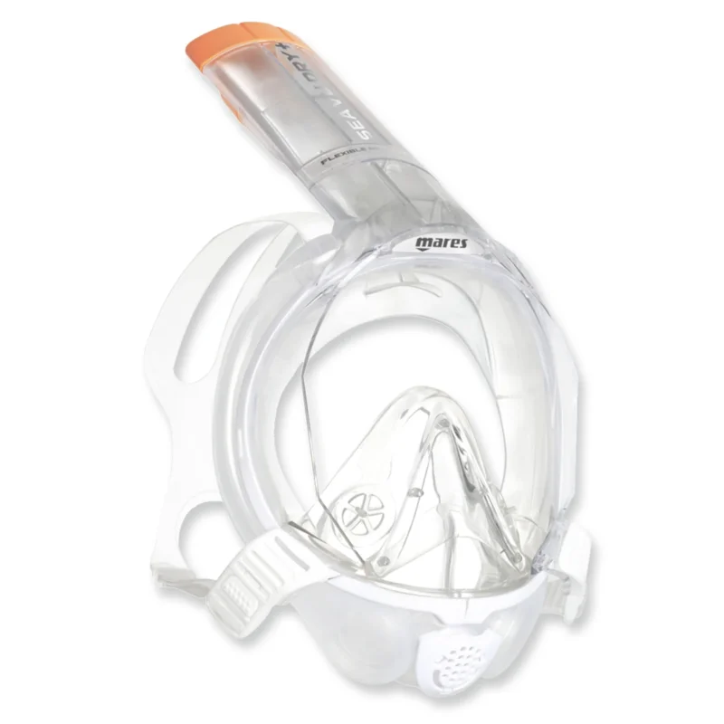 Mares Sea Vu Dry plus - Schnorchelmaske mit Trockenschnorchel, white clear Angebot