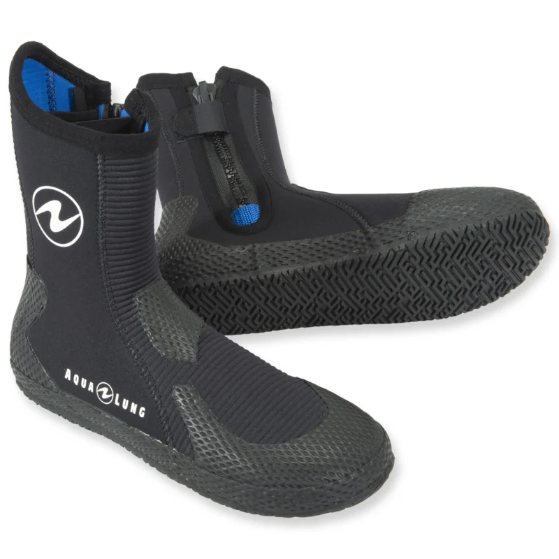Aqualung Tauchfüßling Superzip 5mm - Neoprenschuh mit Reißverschluss Nur Für Kurze Zeit