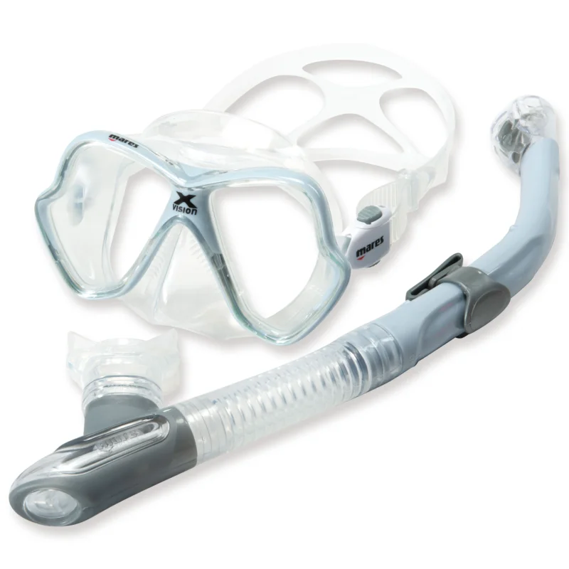 Mares Schnorchelset Antigua - Trockenschnorchel und Silikonmaske Sonderaktion