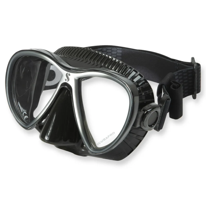 Nur Für Kurze Zeit Synergy Twin Trufit schwarz - weicher Maskenkörper mit Comfort Strap von Scubapro