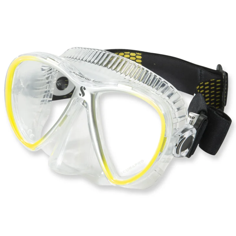 Synergy Twin Trufit gelb - weicher Maskenkörper mit Comfort Strap von Scubapro Wochenendangebot