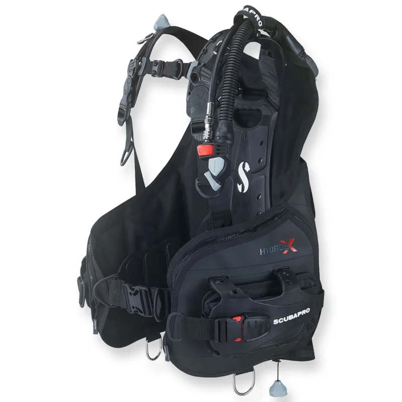 Scubapro Tauchjacket Hydros X Men schwarz - bleiintegriert Echt