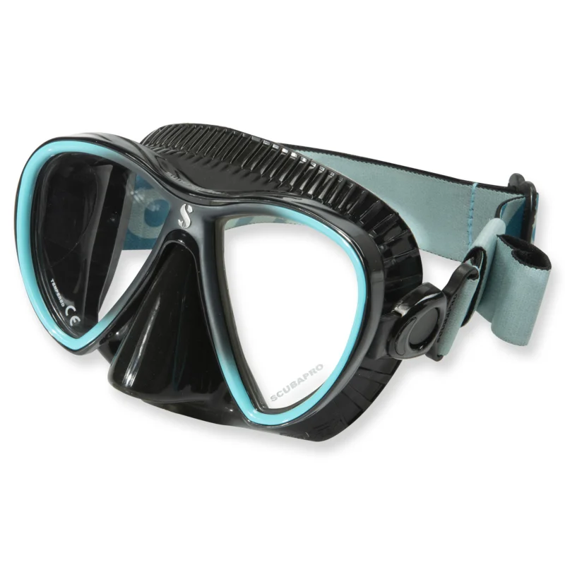 Saisonangebot Synergy Twin Trufit türkis - weicher Maskenkörper mit Comfort Strap von Scubapro