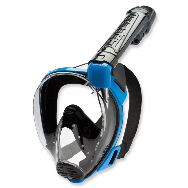 Neue Ware Cressi Vollgesichtsmaske Baron mit Trockenschnorchel black blue