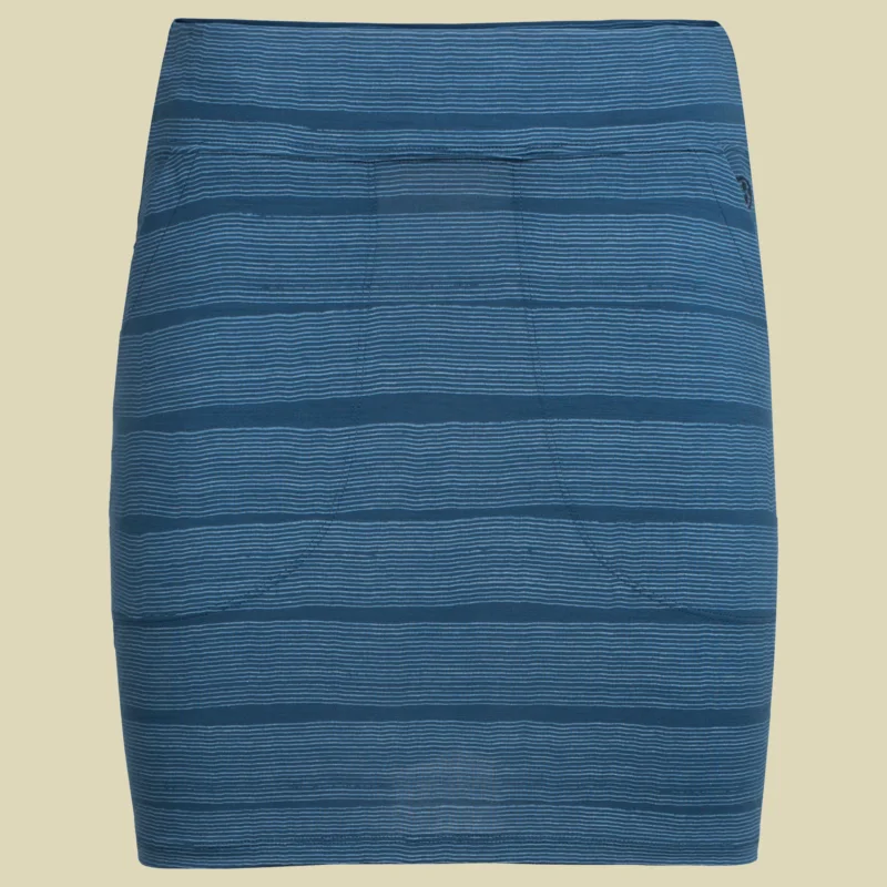 IcebreakerYanni Skirt Women Größe S Farbe combed lines prussion blue/snow Heißes Angebot