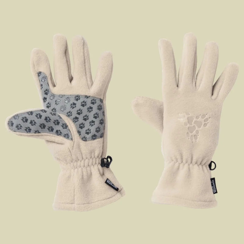 Preis Gesenkt Jack WolfskinTri Paw Grip GloveGröße S Farbe ivory