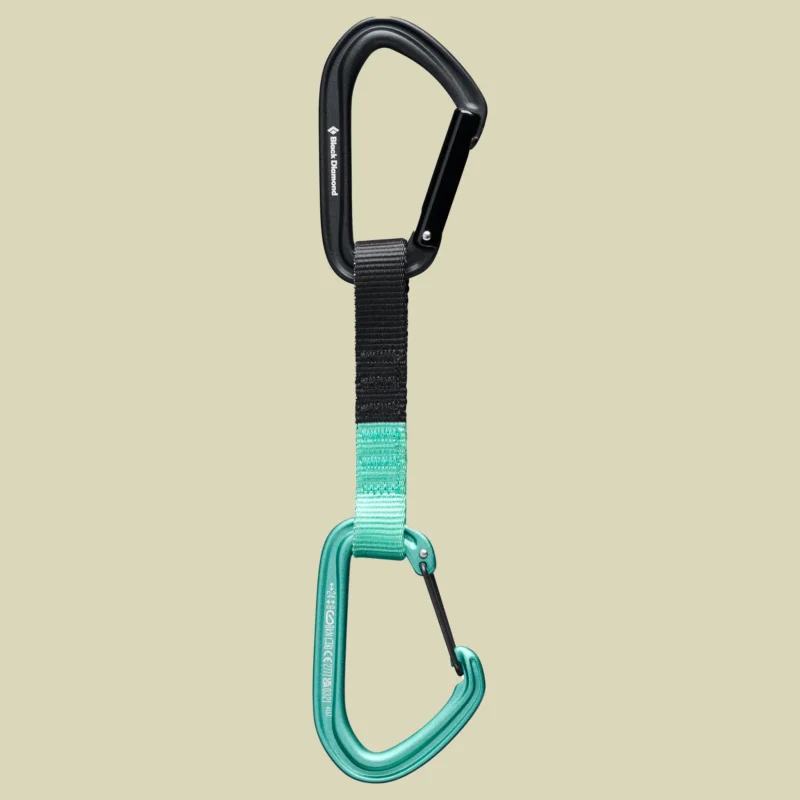 Geprüft Black DiamondHotforge Hybrid Quickdraw grün 12 cm - clean green