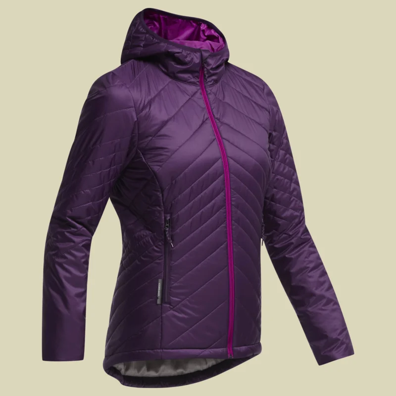 Neu IcebreakerHelix LS Zip Hood Women Größe S Farbe black/monsoon