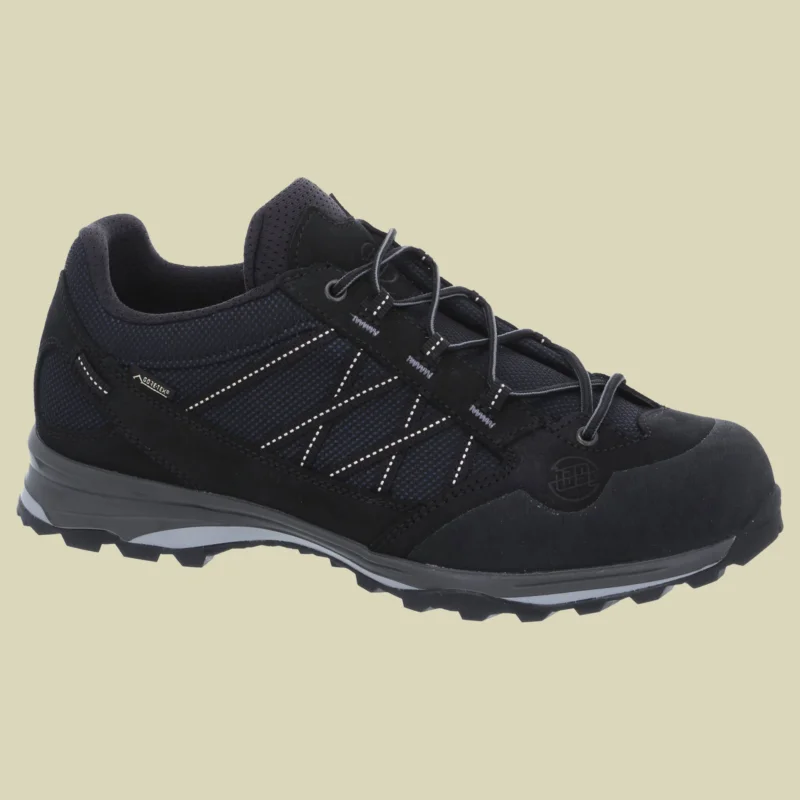 HanwagBelorado II Low GTX Men Größe UK 11 Farbe black-black Neue Ware