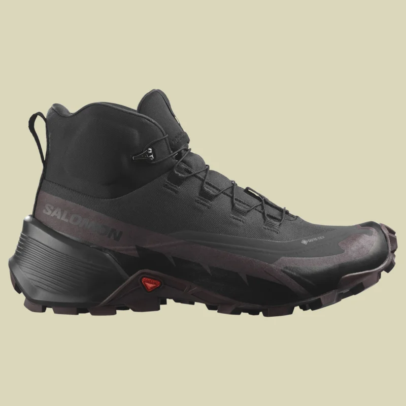 Preiswert SalomonCross Hike Mid GTX 2 Women Größe UK 7 Farbe black/chocolade plum/black