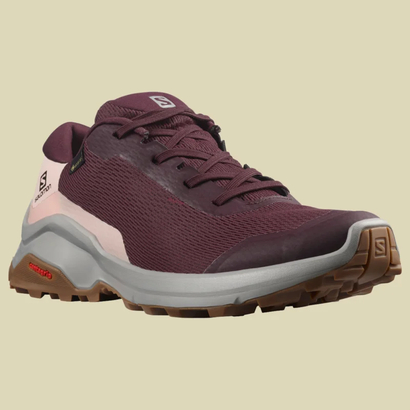 Neuheit SalomonX Reveal GTX Women Größe UK 5 Farbe wine tasting/alloy/peachy keen