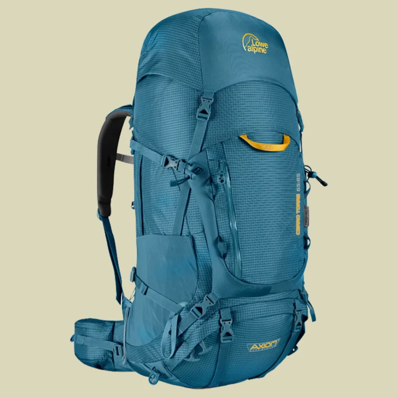 Lowe AlpineCerro Torre 65:85 Volumen 65 L + 20 L Farbe bondi blue Knallerangebot