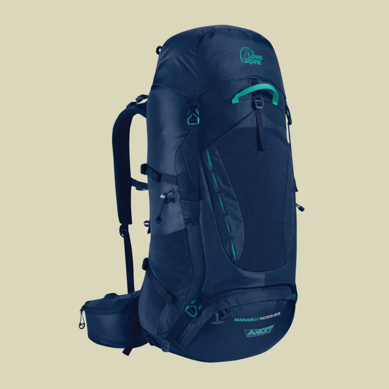 Saisonangebot Lowe AlpineManaslu ND 55:65 Volumen 55 L + 10 L Farbe blue print