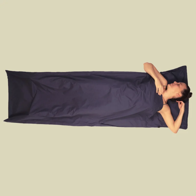 Neue Ware ExpedSleepwell Egyptian Cotton Liner Größe 210 x 90 cm Farbe navy