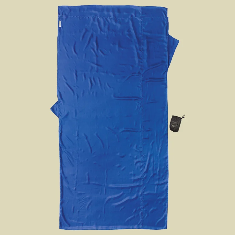 CocoonTravelSheet Seide XL Größe 240 x 114 cm Farbe ultramarine blue Must-Have