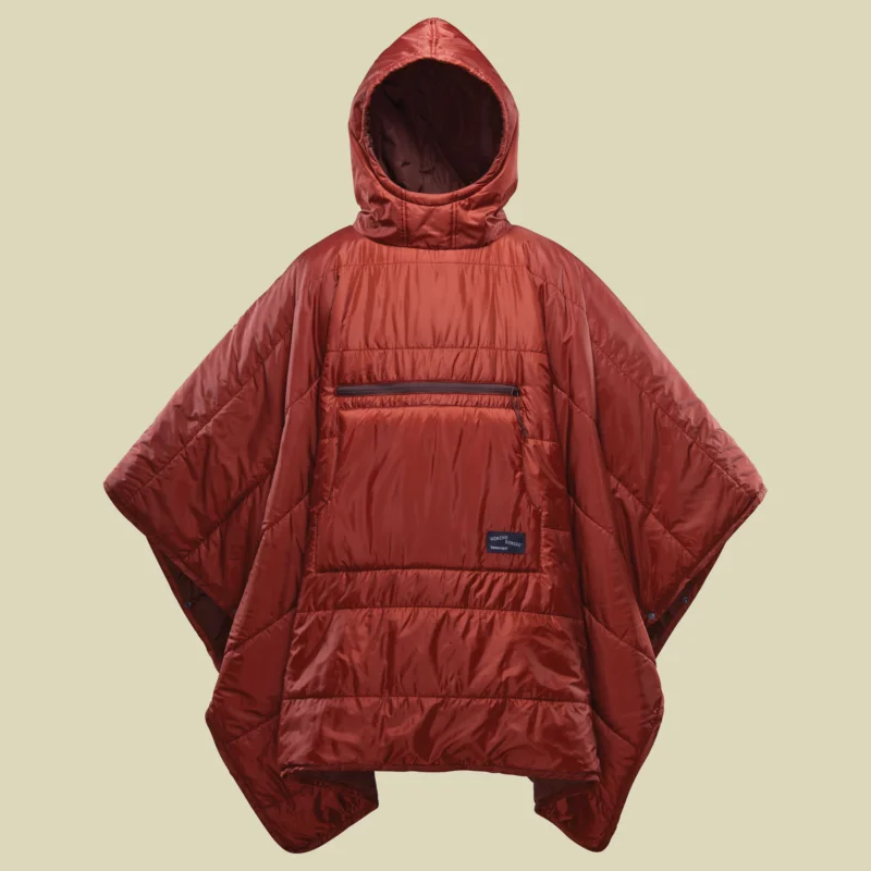 Solange Der Vorrat Reicht Therm-A-RestHoncho Poncho Größe 200 x 142 cm Farbe rust