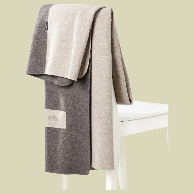 MufflonBlanket Größe 200 x 140 cm Farbe granit/stone Kracherpreis