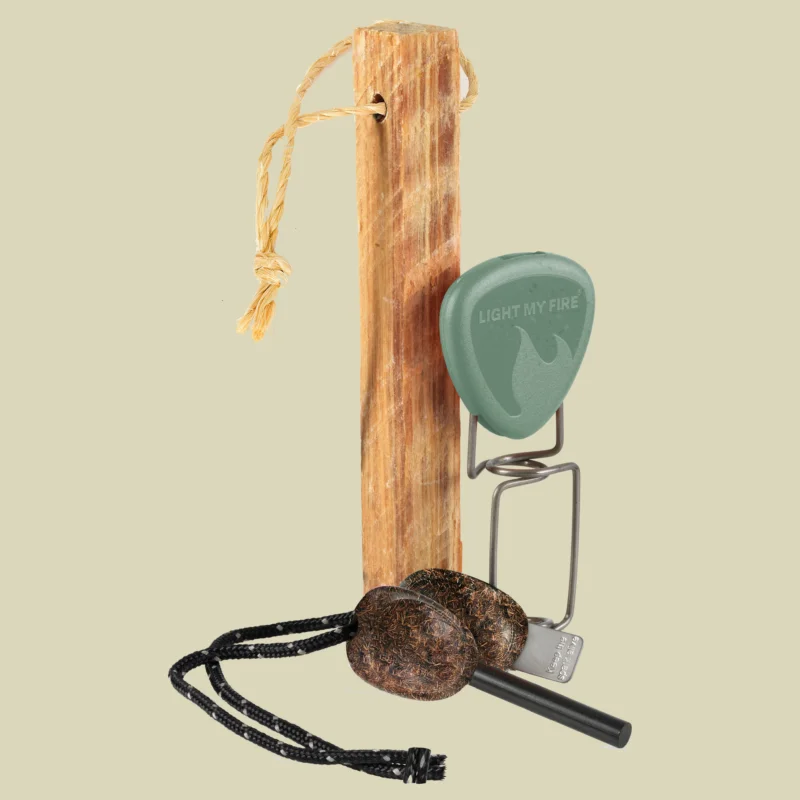 Expressversand Light My FireFireLighting Kit BIO mehrfarbig - sandygreen/cocoshell