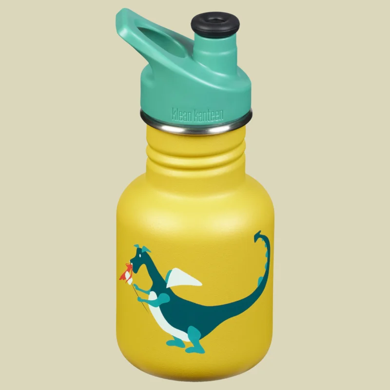 Super-Preis Klean KanteenKid Kanteen Classic mit Sport Cap 3.0 Volumen 355 Farbe dragon snack