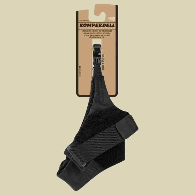KomperdellNordic Walking Strap Click-In 2.0 Schlaufe Größe M Farbe schwarz Nur Für Kurze Zeit