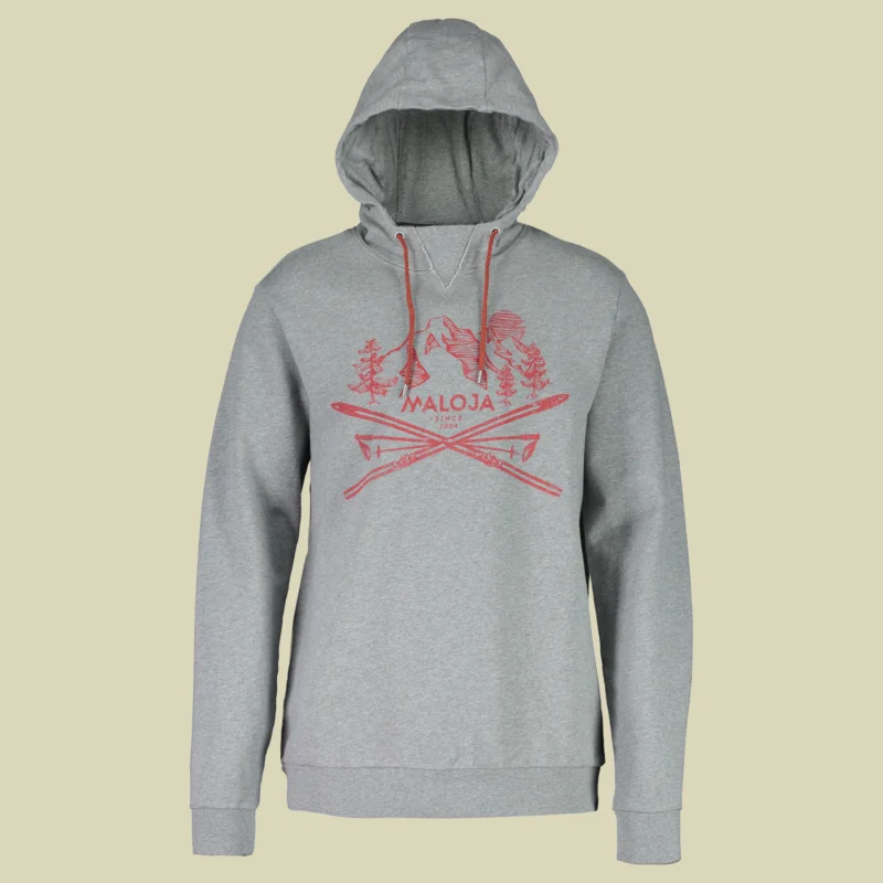 MalojaClavuotM. Sweat Hoody Men Größe M Farbe grey melange Solange Der Vorrat Reicht