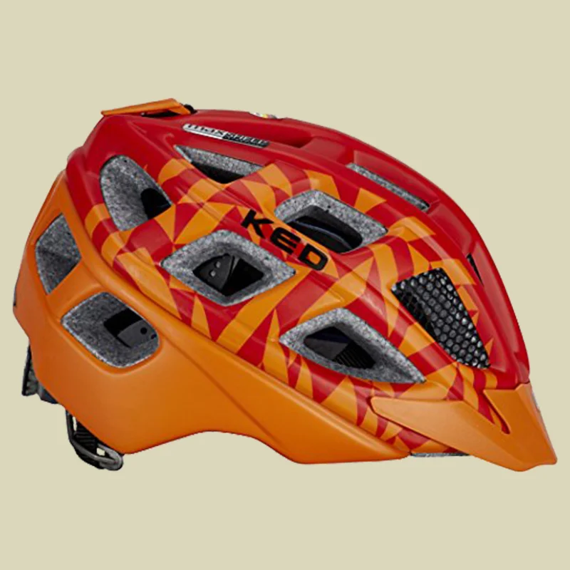 Saisonangebot KEDKailu Kopfumfang S 49-53 cm Farbe red orange matt