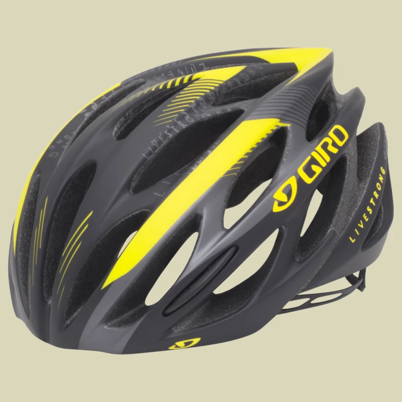 GiroSaros Kopfumfang M 55-59 cm Farbe matte yellow/black livestrong Neu Im Sortiment