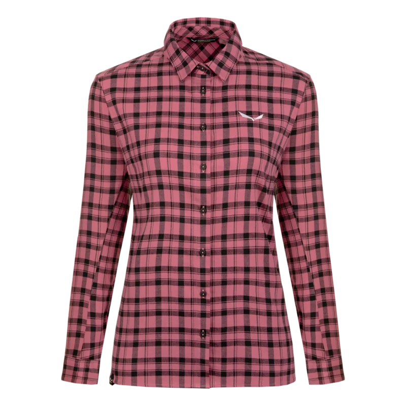 Sale Fanes Flannel 5Pl Damen L/S Shirt. - Salewa