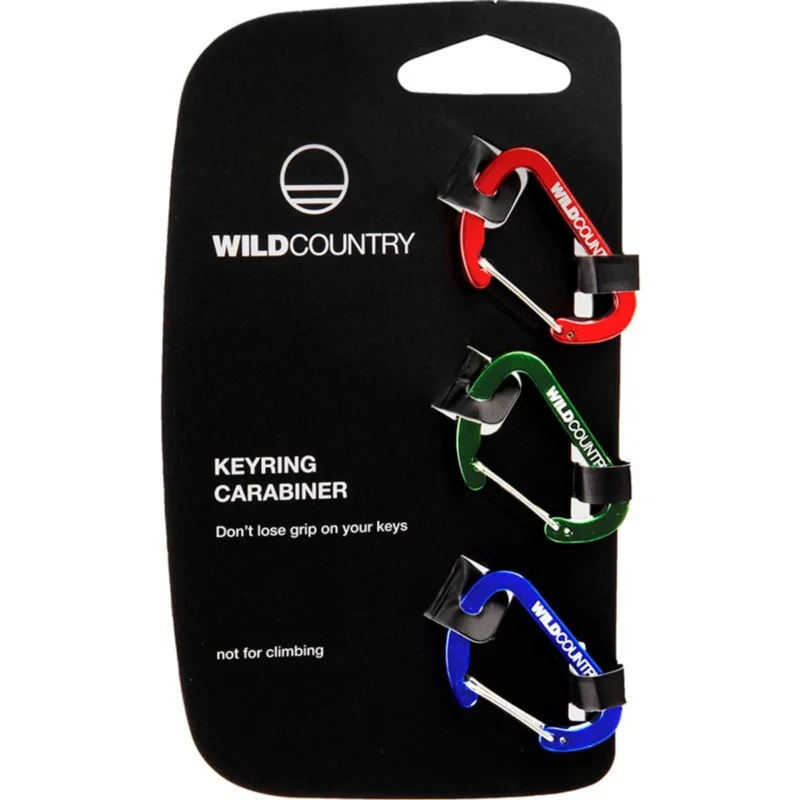 Keyring Carabiner Set, Unisex - Wild Country Super-Preis