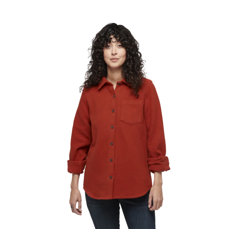 W Project Heavy Flannel, Women - Black Diamond Begrenztes Angebot