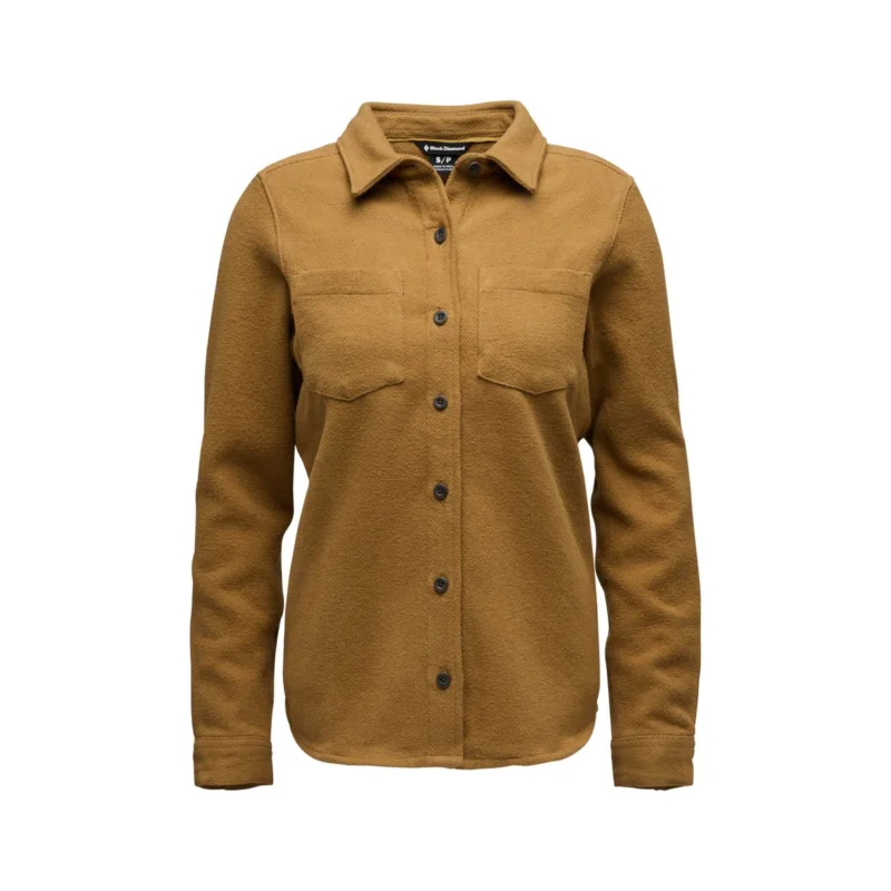 Neue Ware W Project Heavy Flannel, Women - Black Diamond