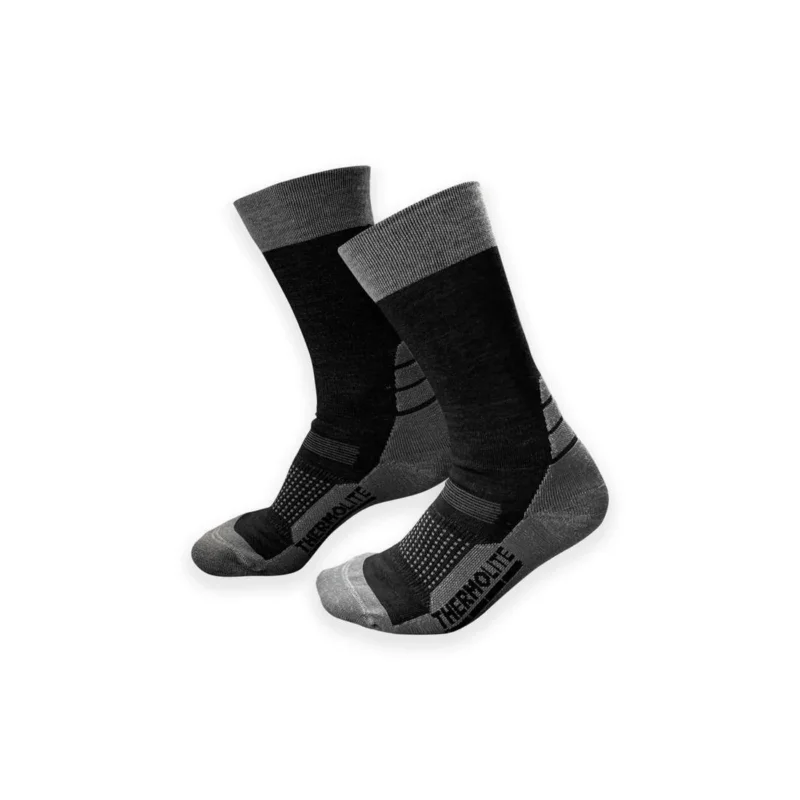 Gamakatsu G-Socks Thermal Outdoorsocken #35-38 Black Grey Garantierte Lieferung