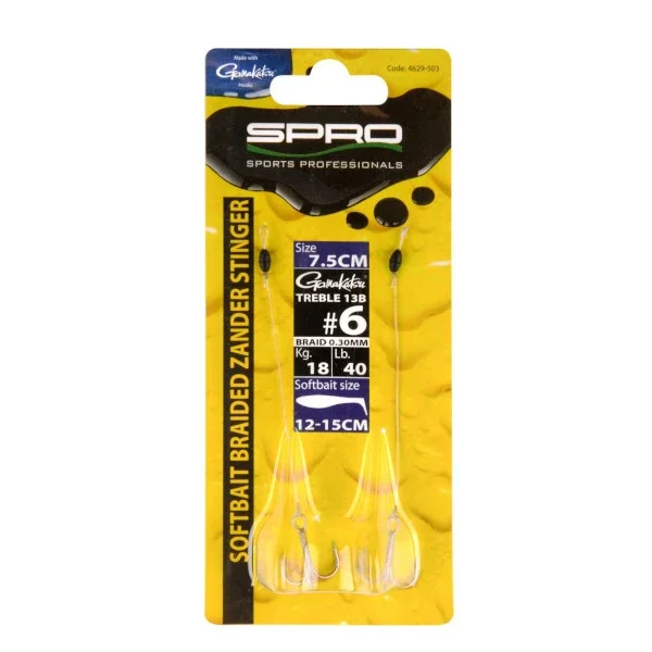Spro Braided Zander Stinger #6 7,5cm Letzte Chance