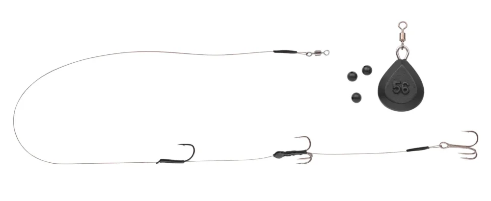 Zertifiziert Spro Dead Bait ready to go Bottom Rig #4 50cm