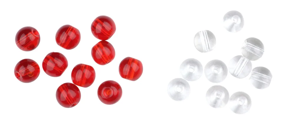Spro Glass Bullet Weight Beads 8,00mm Clear Diamond Expressversand