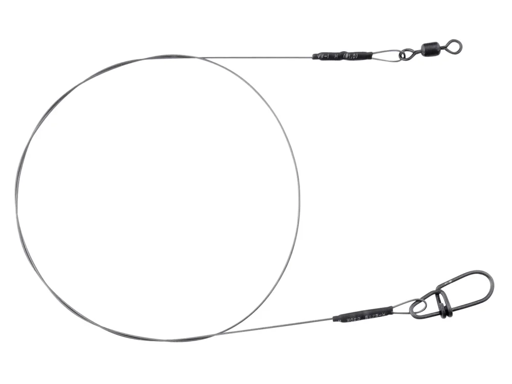 Spro Matt Black Leader 1x1 Titan 40cm 15kg Neue Kollektion