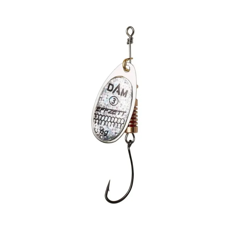DAM Effzet Singlehook Spinner #3 Reflex Silver Preisreduziert
