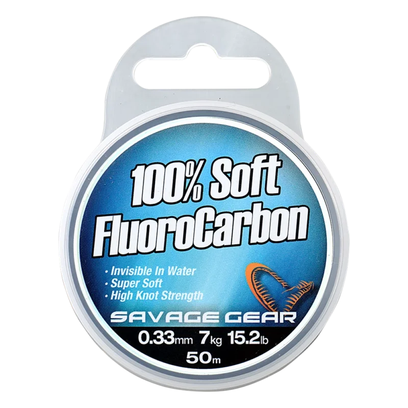 Markenware Savage Gear Soft Fluorocarbon 35m Clear 0,39mm 9,4kg