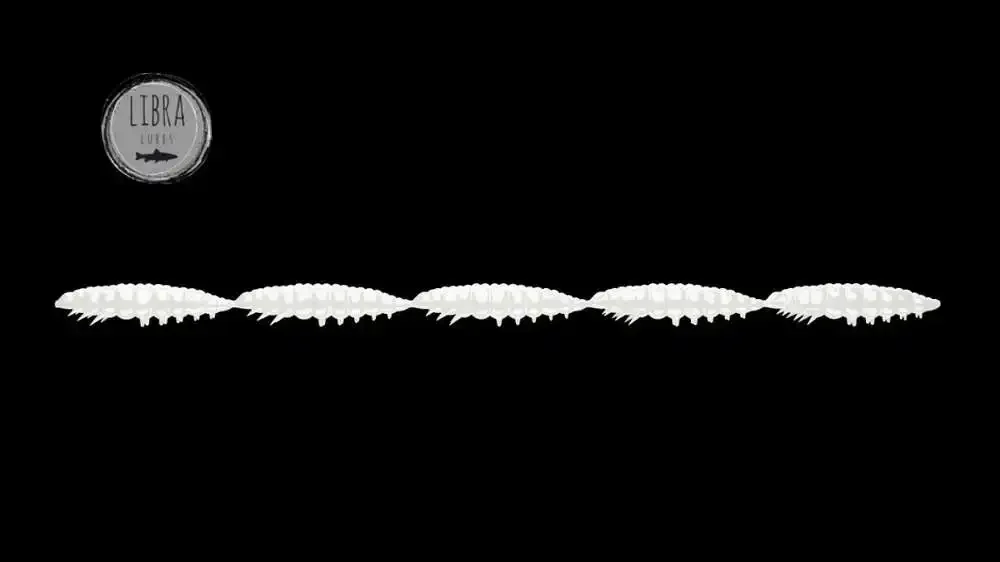 Geprüft Libra Lures Larva Multi 25 -5x5 Cheese 2,5cm 004 - silver pearl