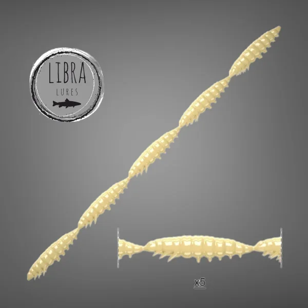 Libra Lures Larva Multi 25 -5x5 Cheese 2,5cm 005 - cheese Top-Seller